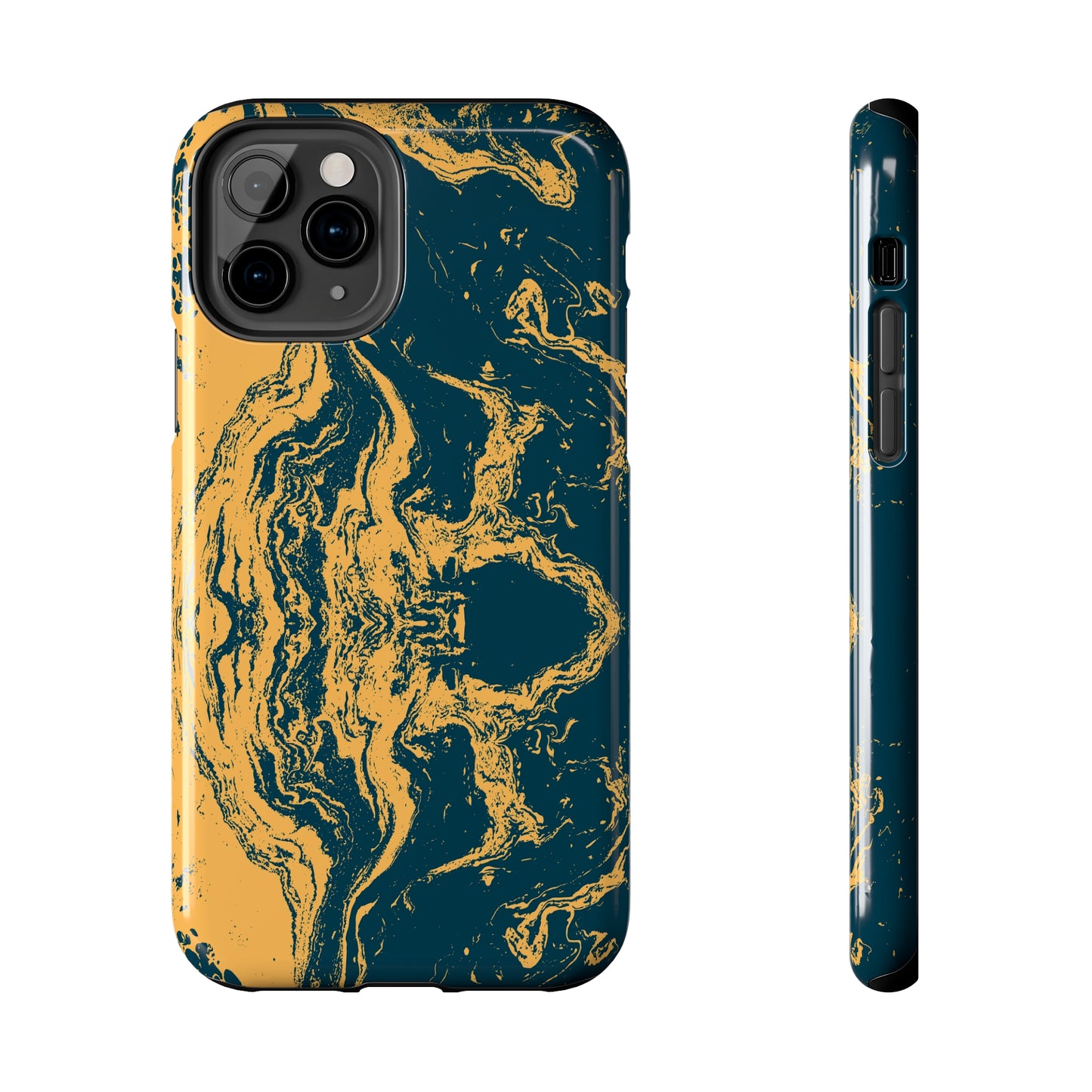 Oceanic Whirls - iPhone Case