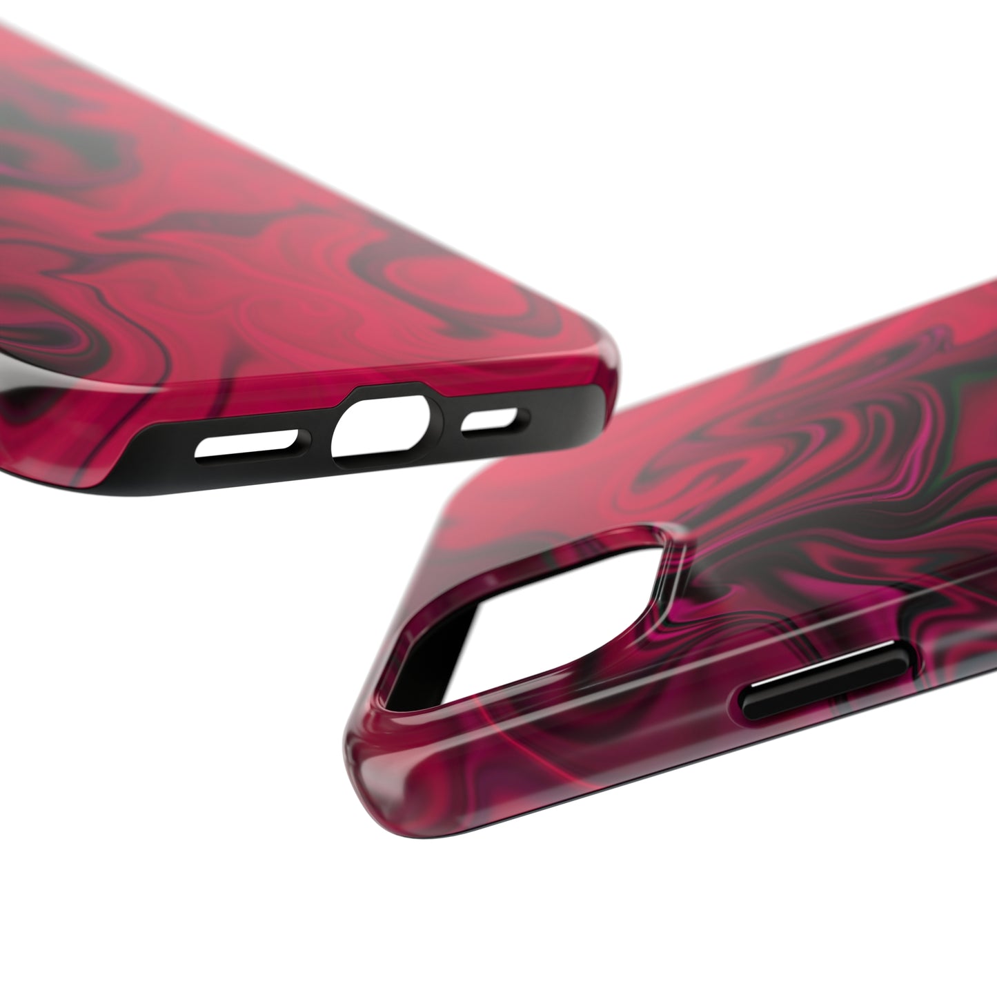 Vivid Whirls - iPhone Case
