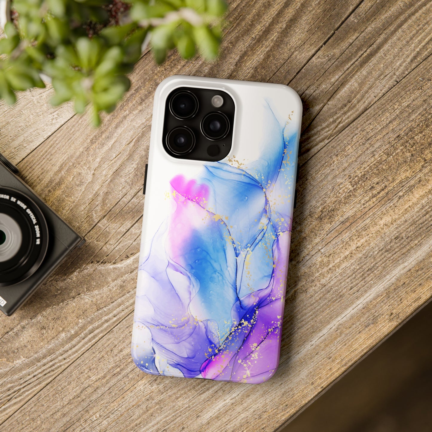 Whimsical Heart Nebula - iPhone Case