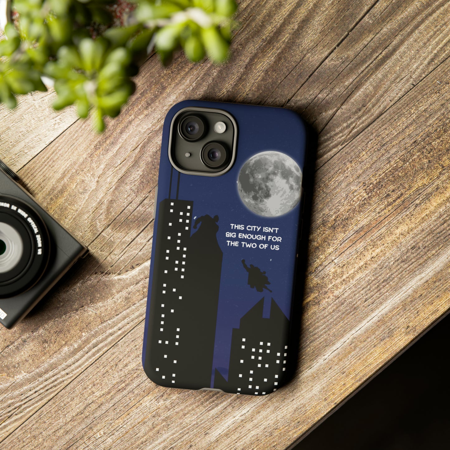 Moonlit Showdown - Cell Phone Case