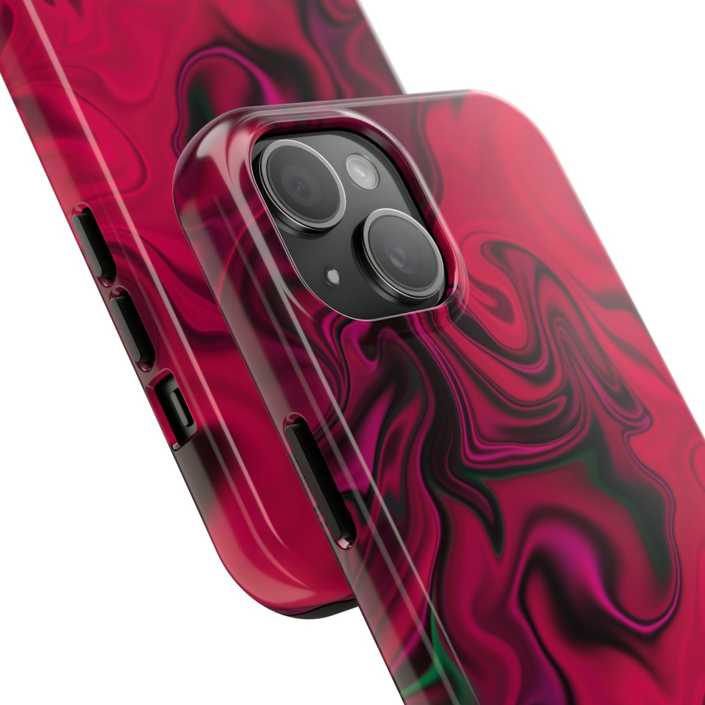 Vivid Whirls - iPhone Case