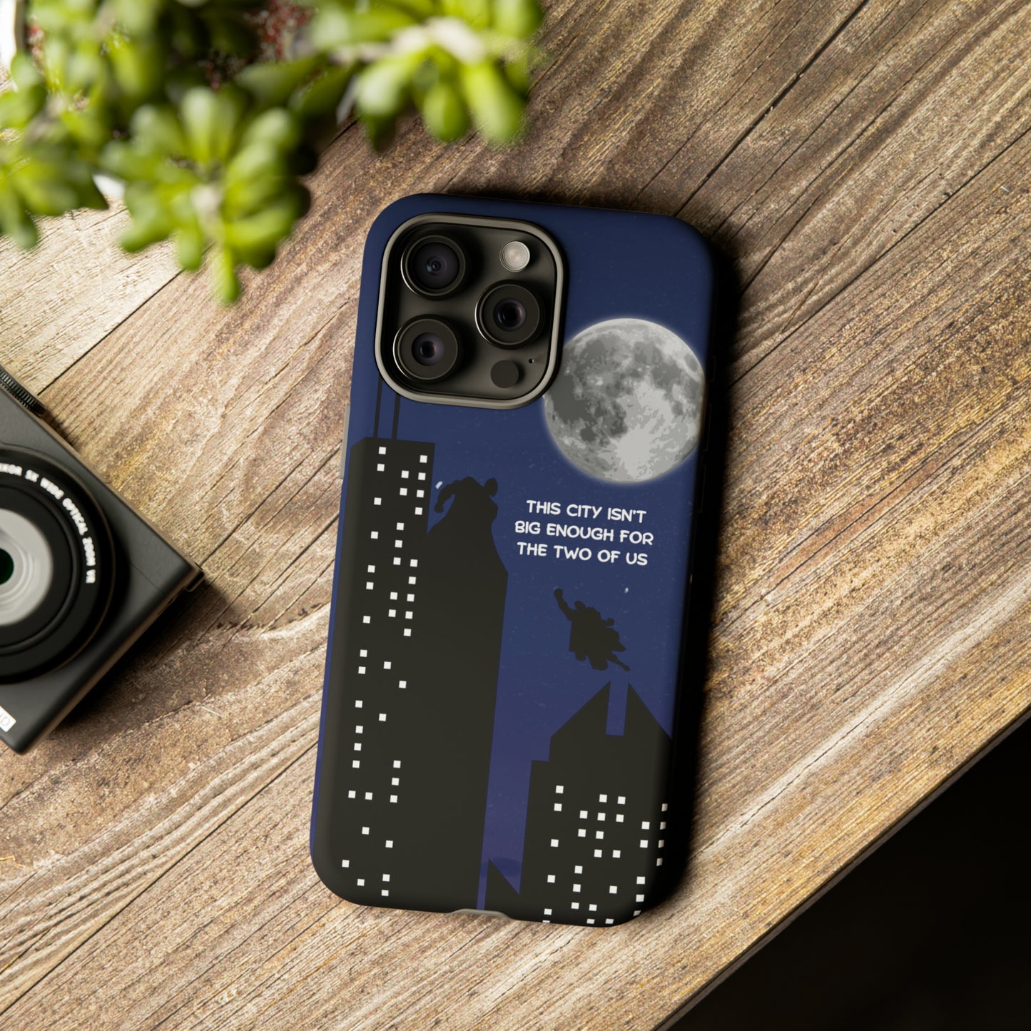 Moonlit Showdown - Cell Phone Case