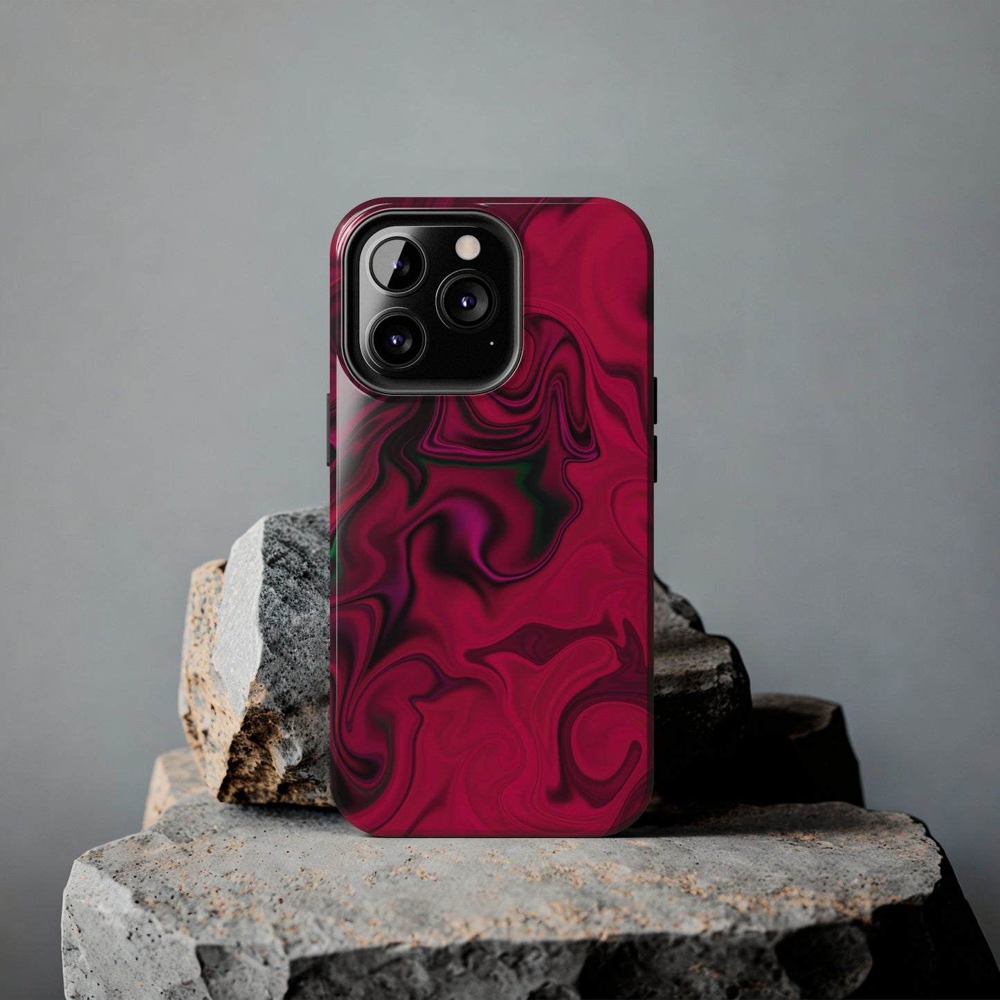 Vivid Whirls - iPhone Case