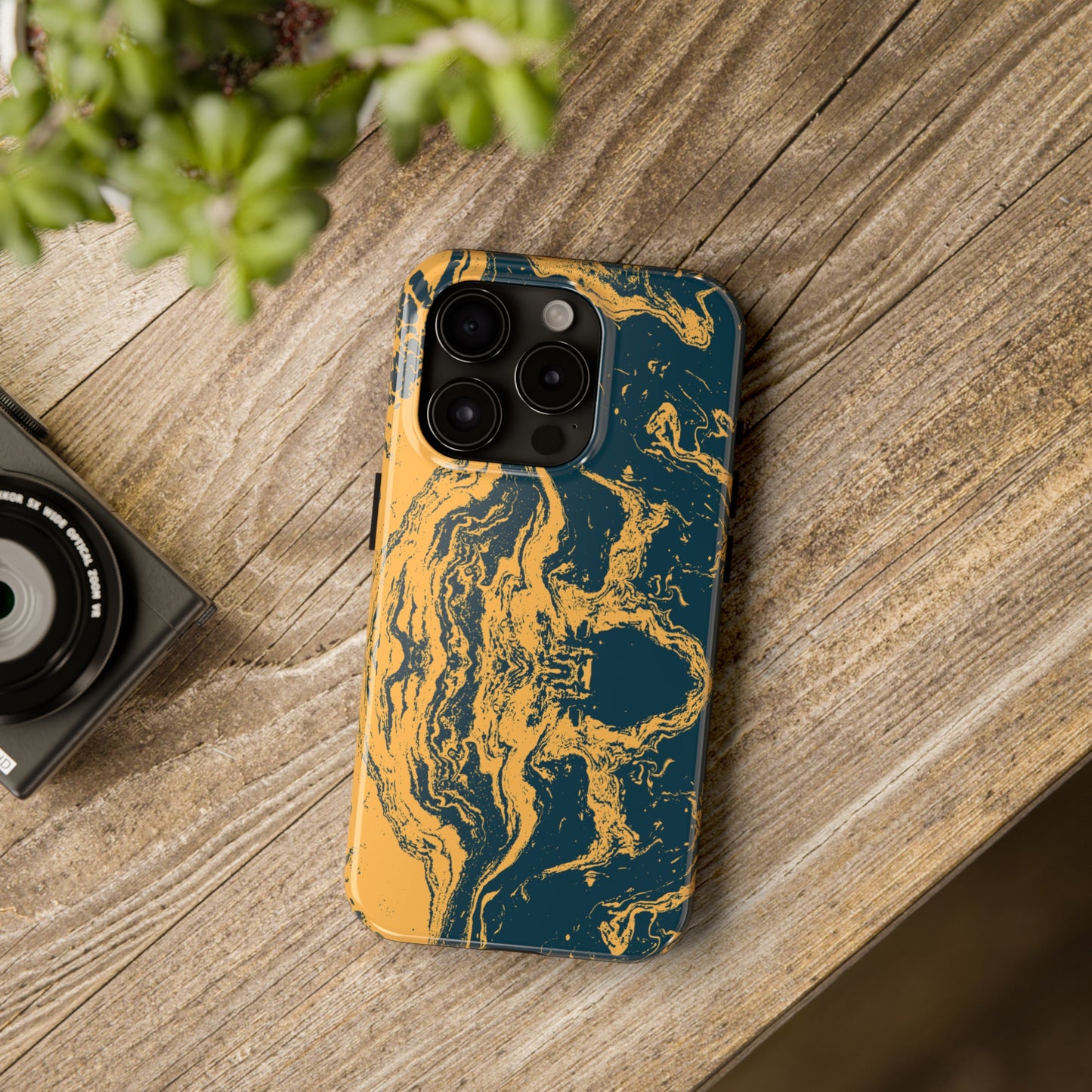 Oceanic Whirls - iPhone Case