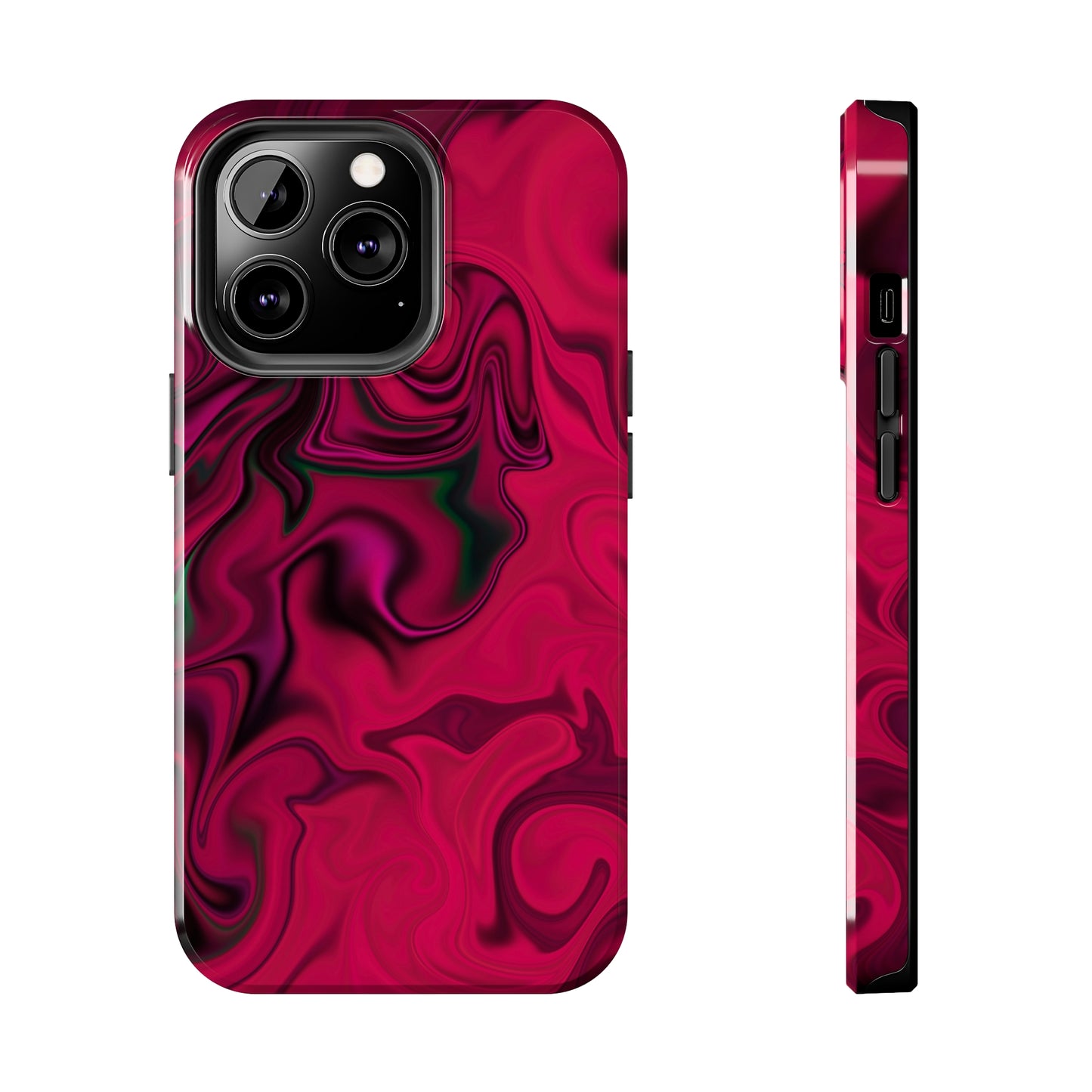 Vivid Whirls - iPhone Case