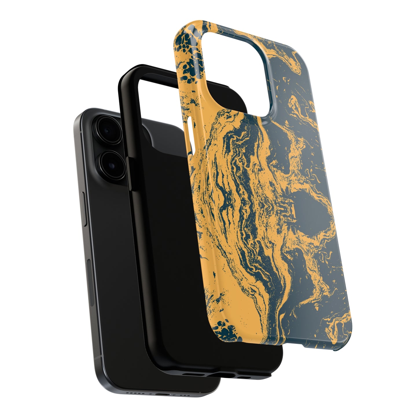 Oceanic Whirls - iPhone Case