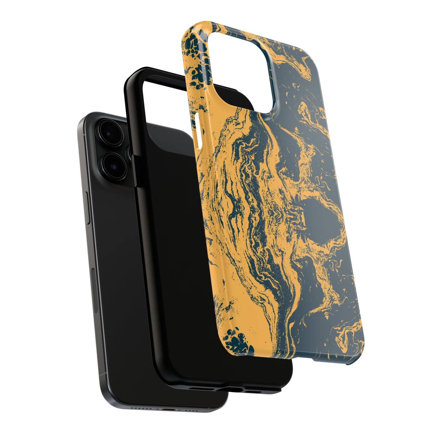 Oceanic Whirls - iPhone Case