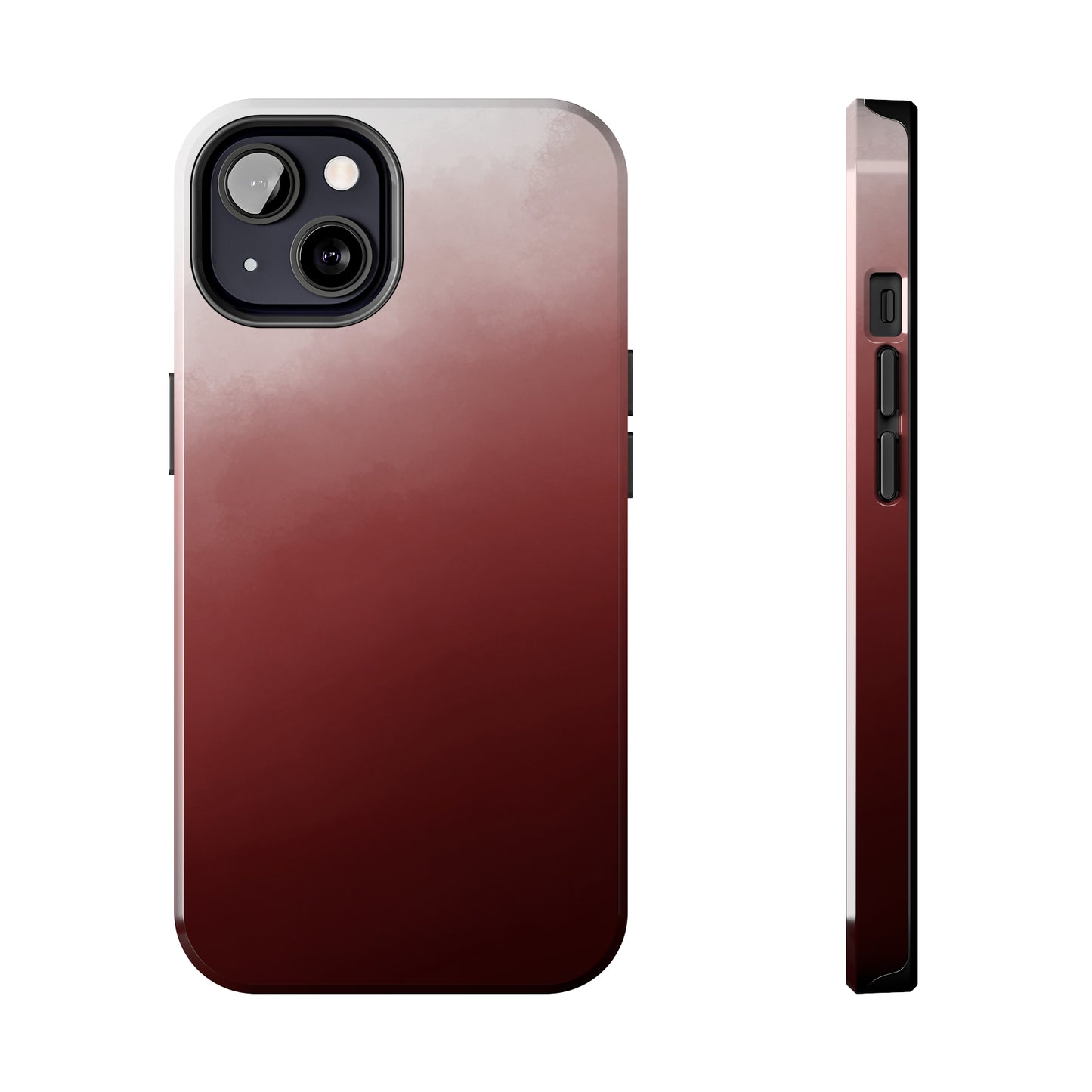 Crimson Fade - iPhone Case