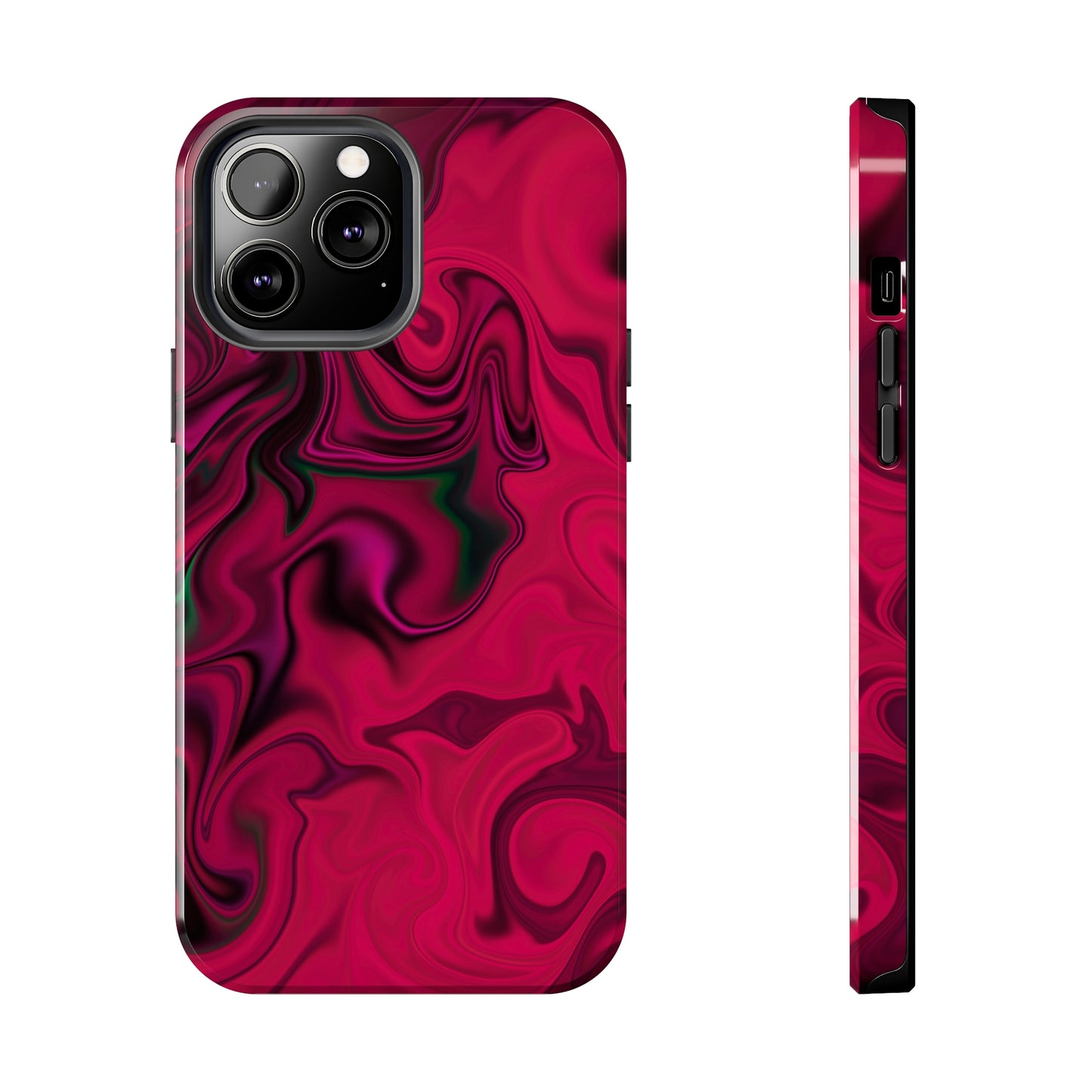 Vivid Whirls - iPhone Case