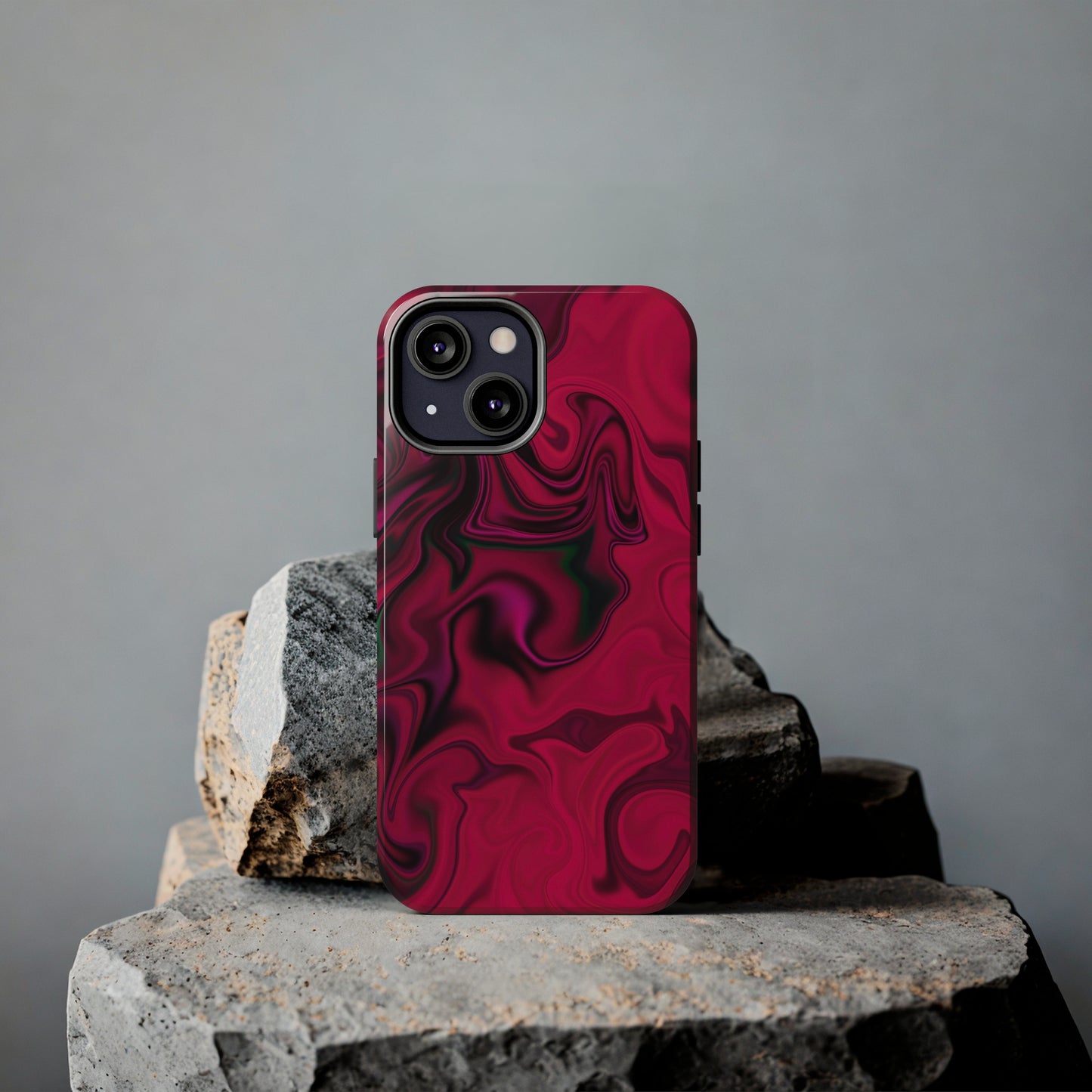 Vivid Whirls - iPhone Case