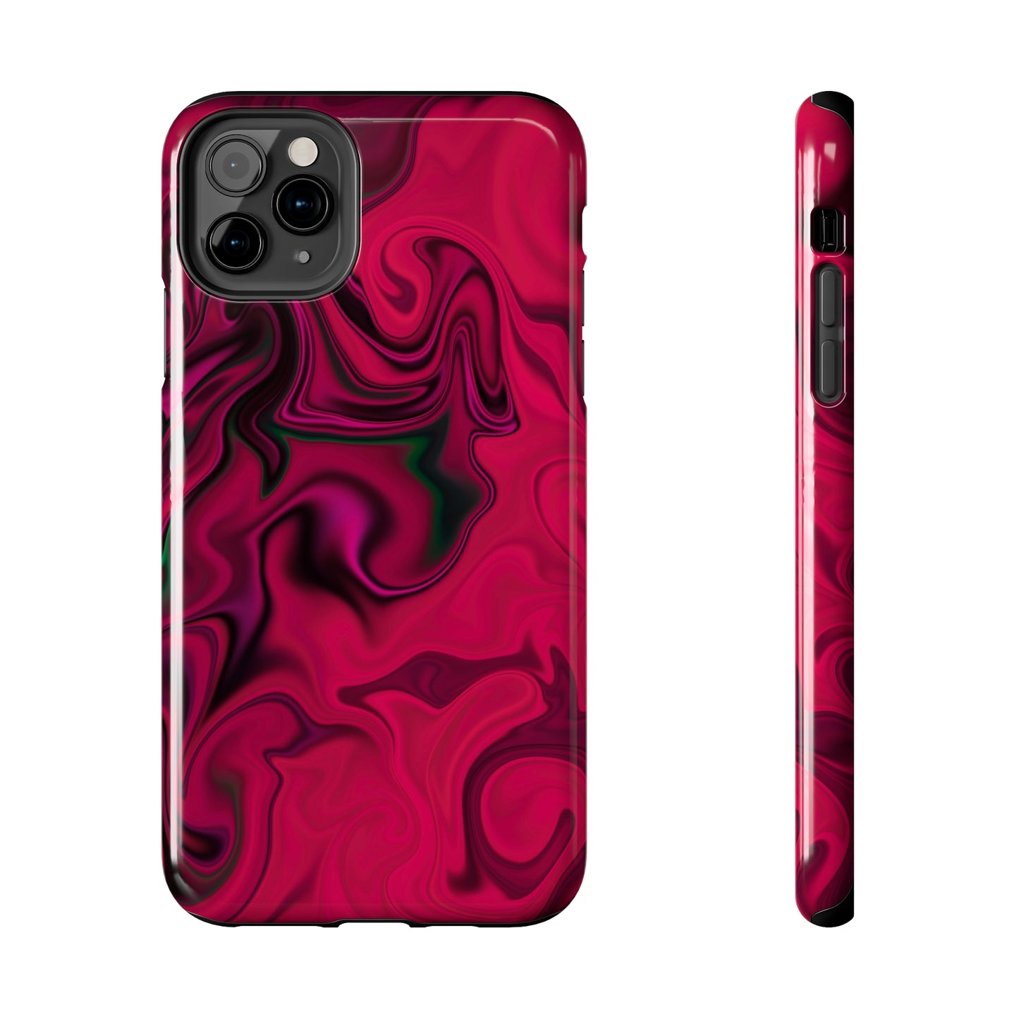 Vivid Whirls - iPhone Case
