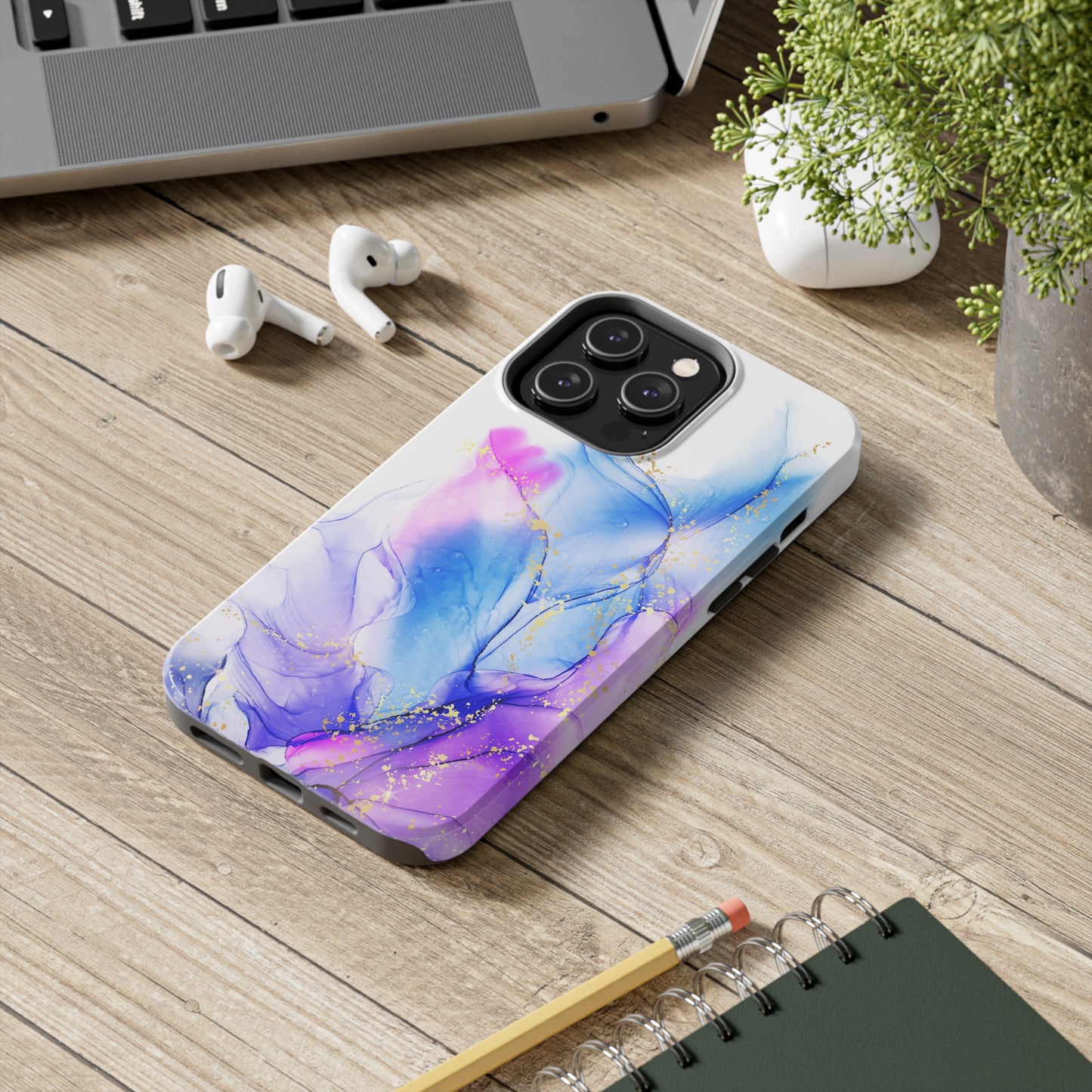 Whimsical Heart Nebula - iPhone Case