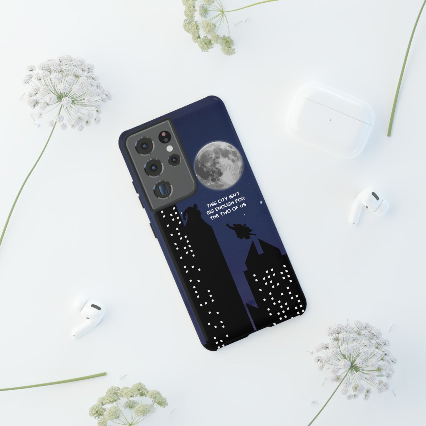 Moonlit Showdown - Cell Phone Case