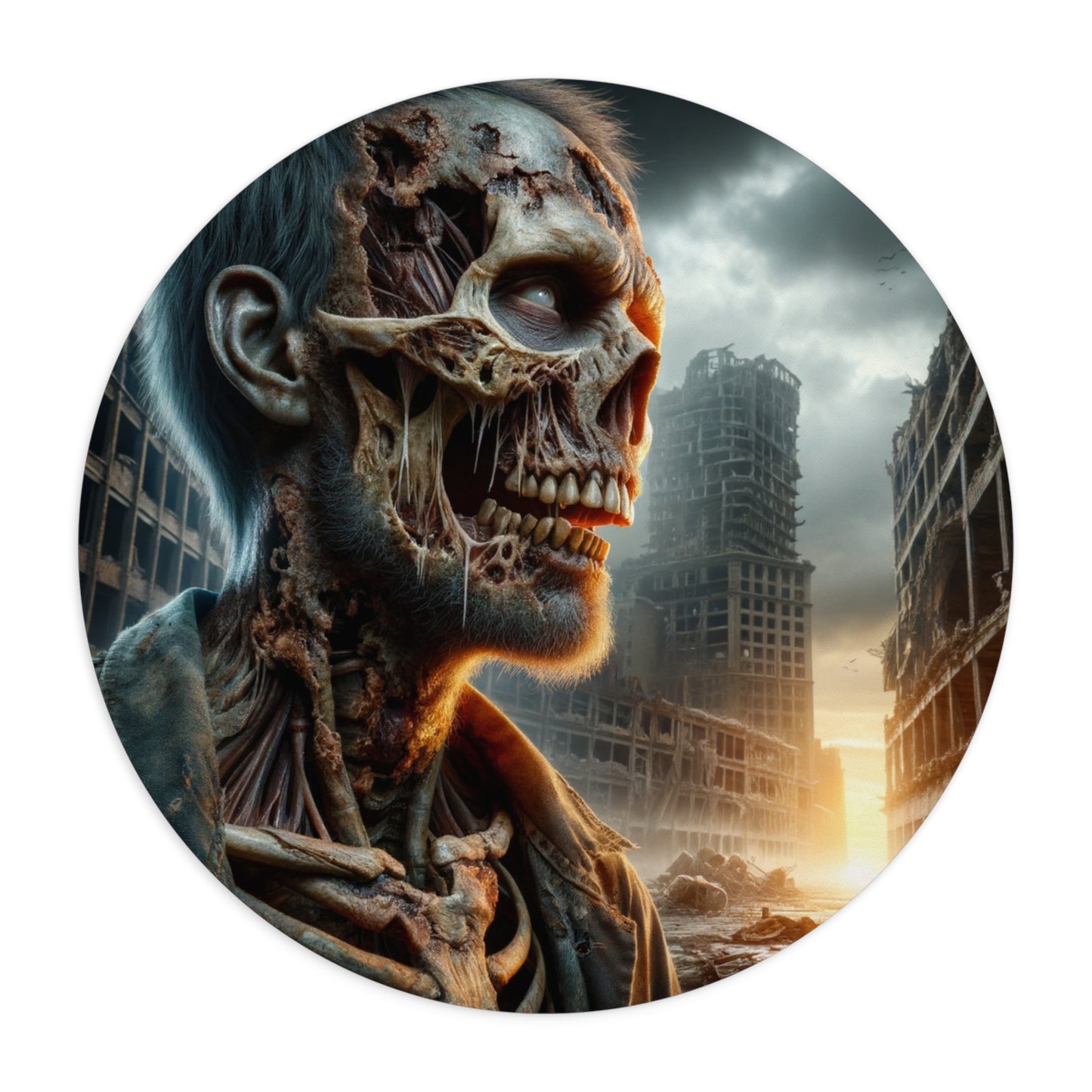 Chronicles of the Undead - Mouse Pad | Round