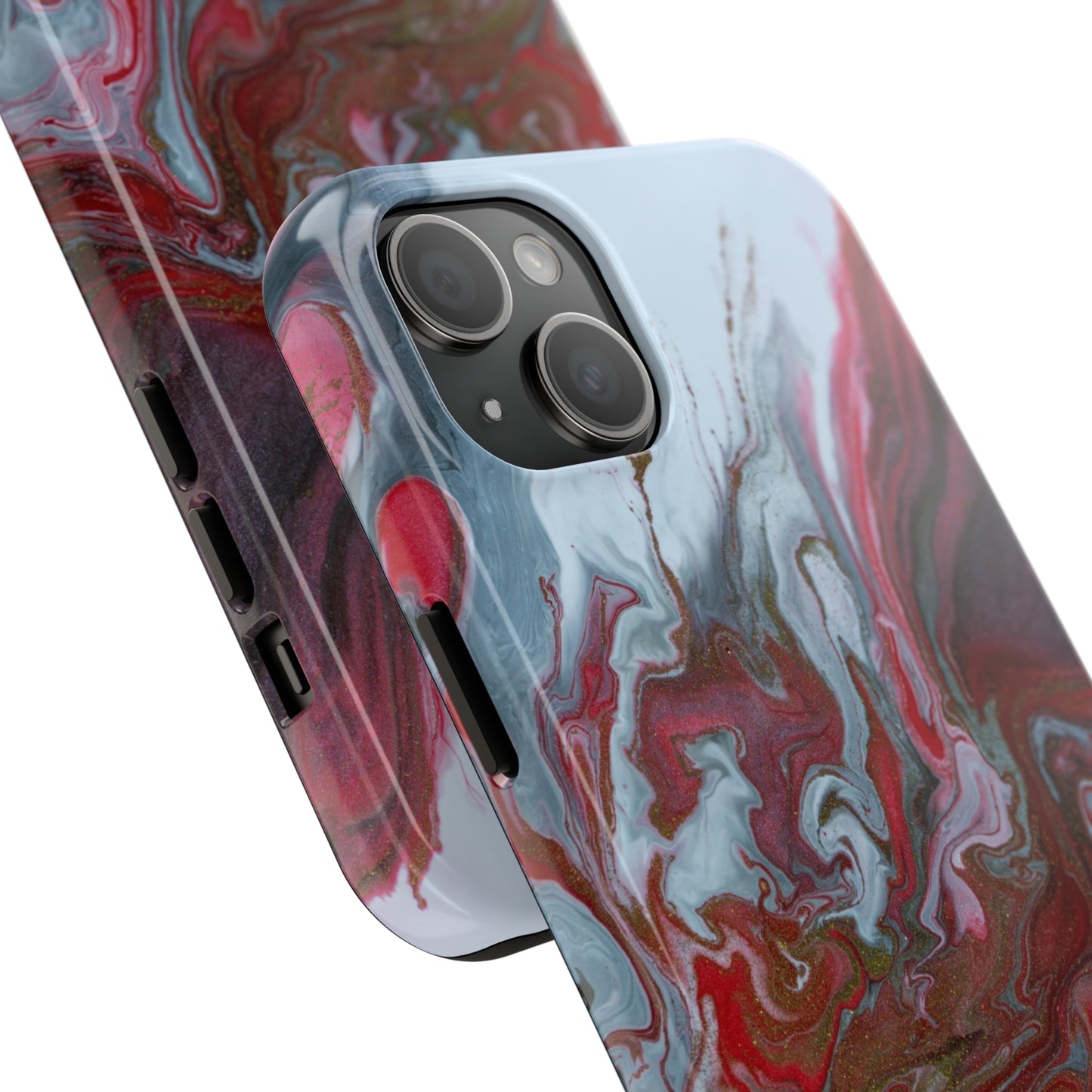 Crimson Flow - iPhone Case