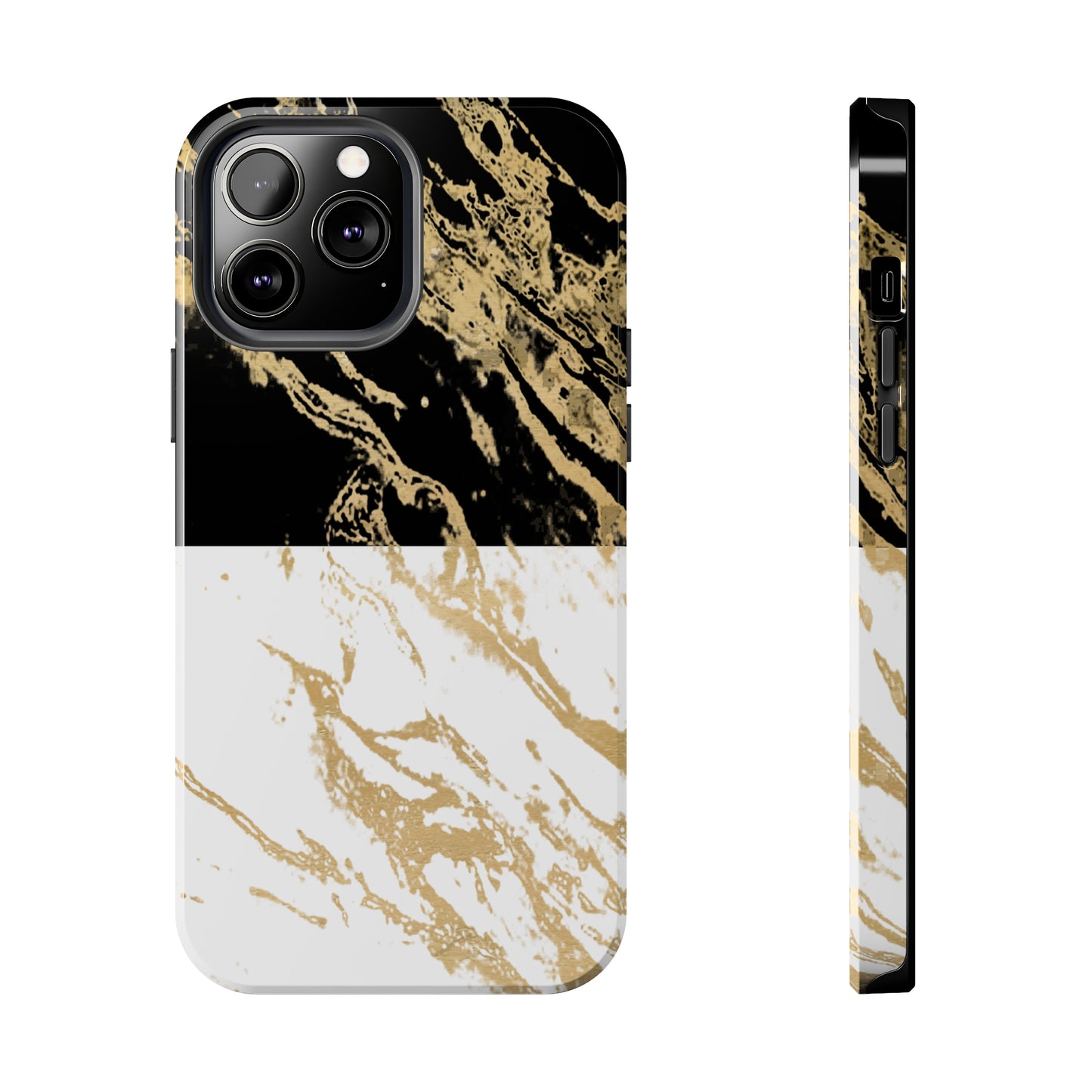 Day Meets Night Gold Rush - iPhone Case