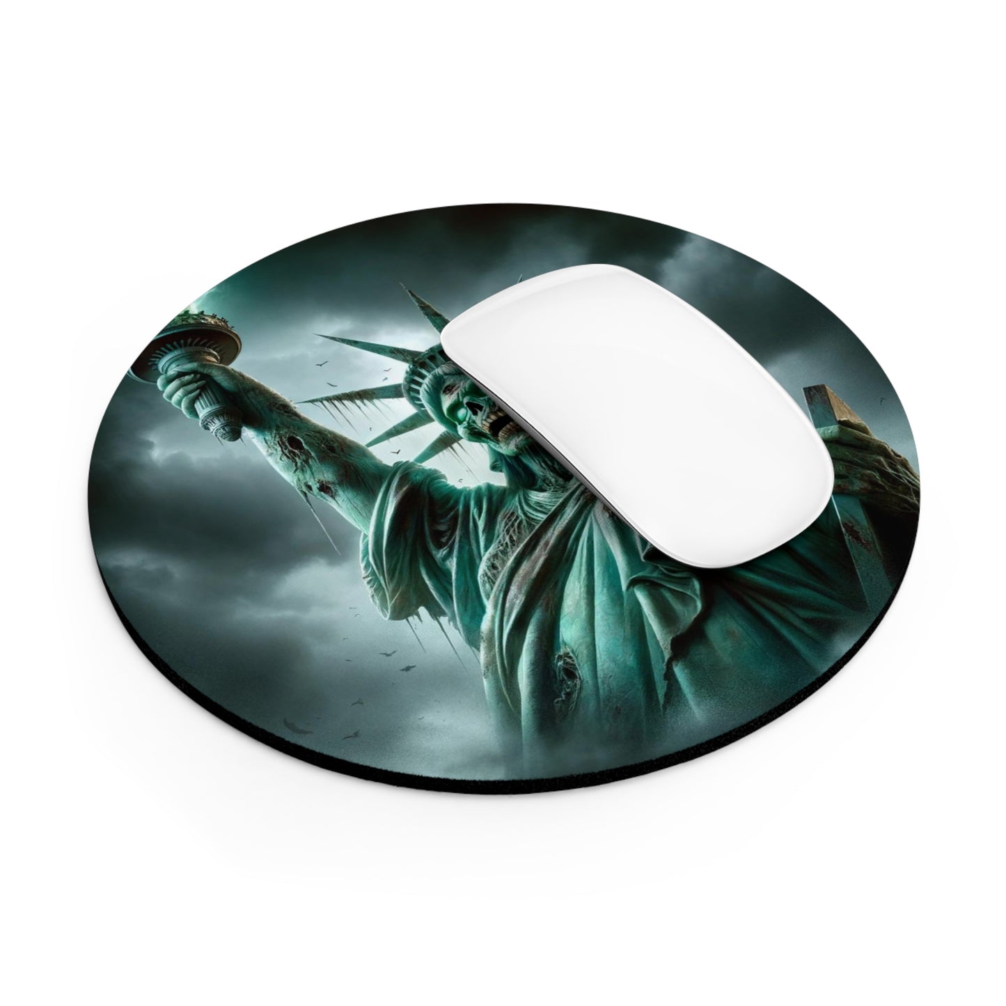 Liberty Undead - Mouse Pad | Round