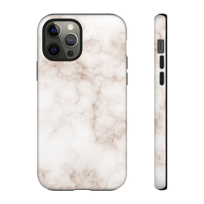 Elegant Alabaster Swirl - Cell Phone Case