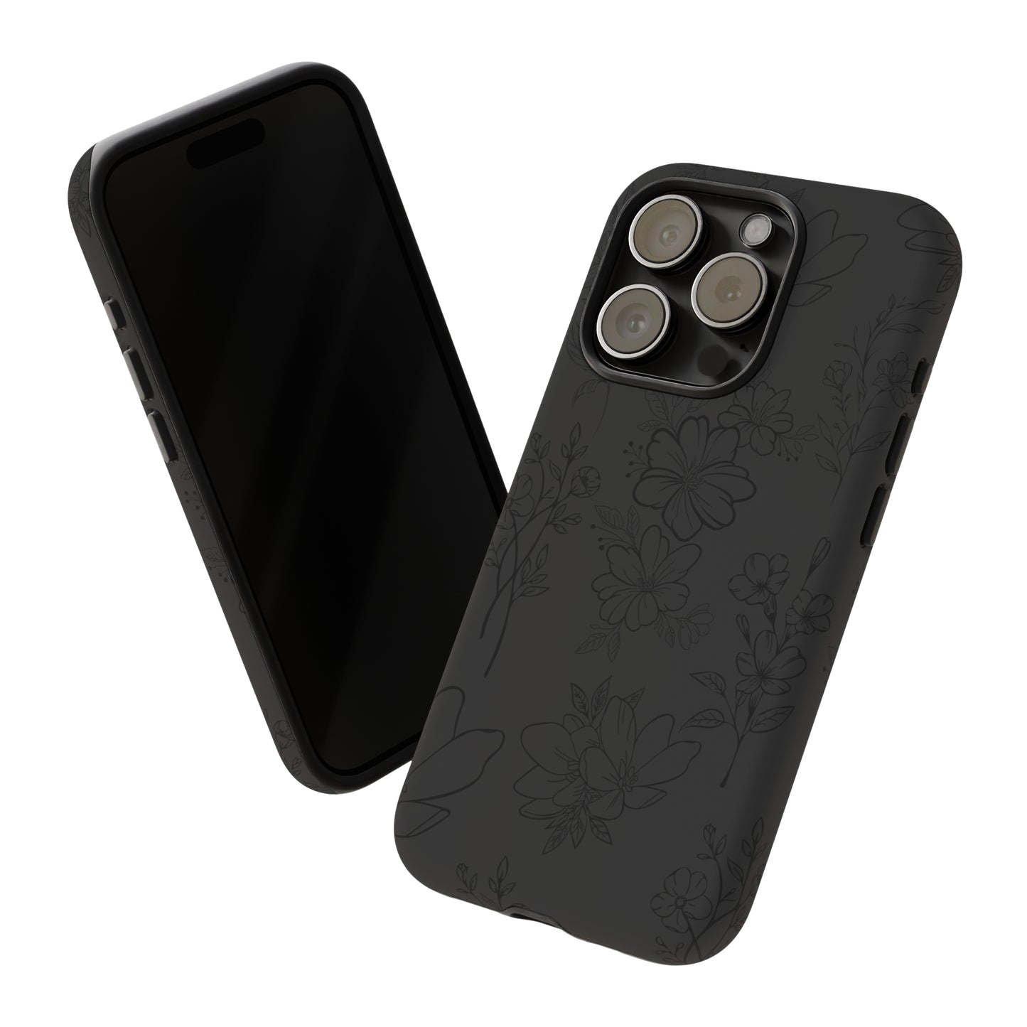 Midnight Florals - Cell Phone Case