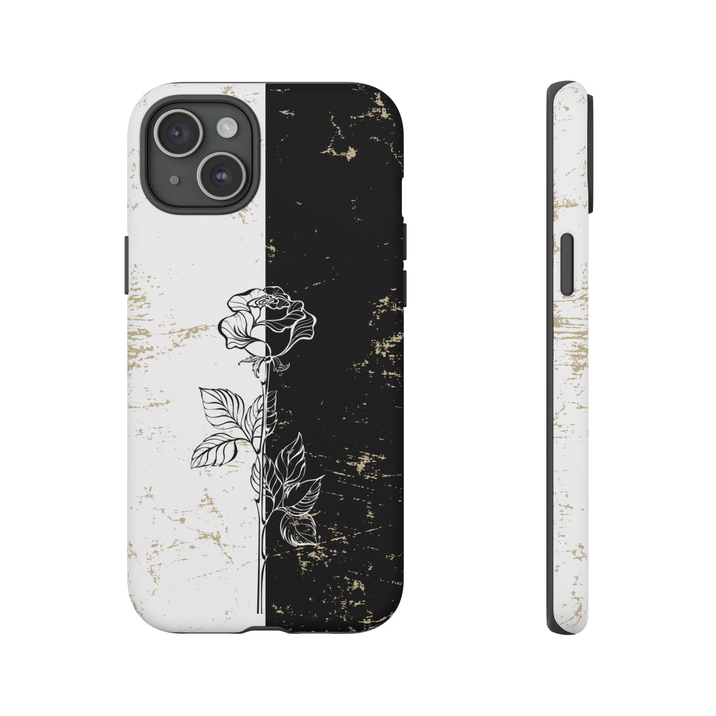 Elegant Contrast - Cell Phone Case