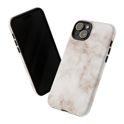 Elegant Alabaster Swirl - Cell Phone Case