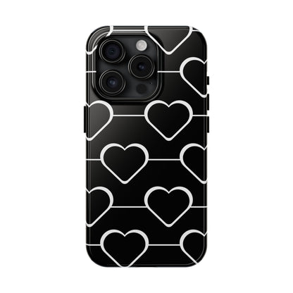 Hearts Connect - iPhone Case