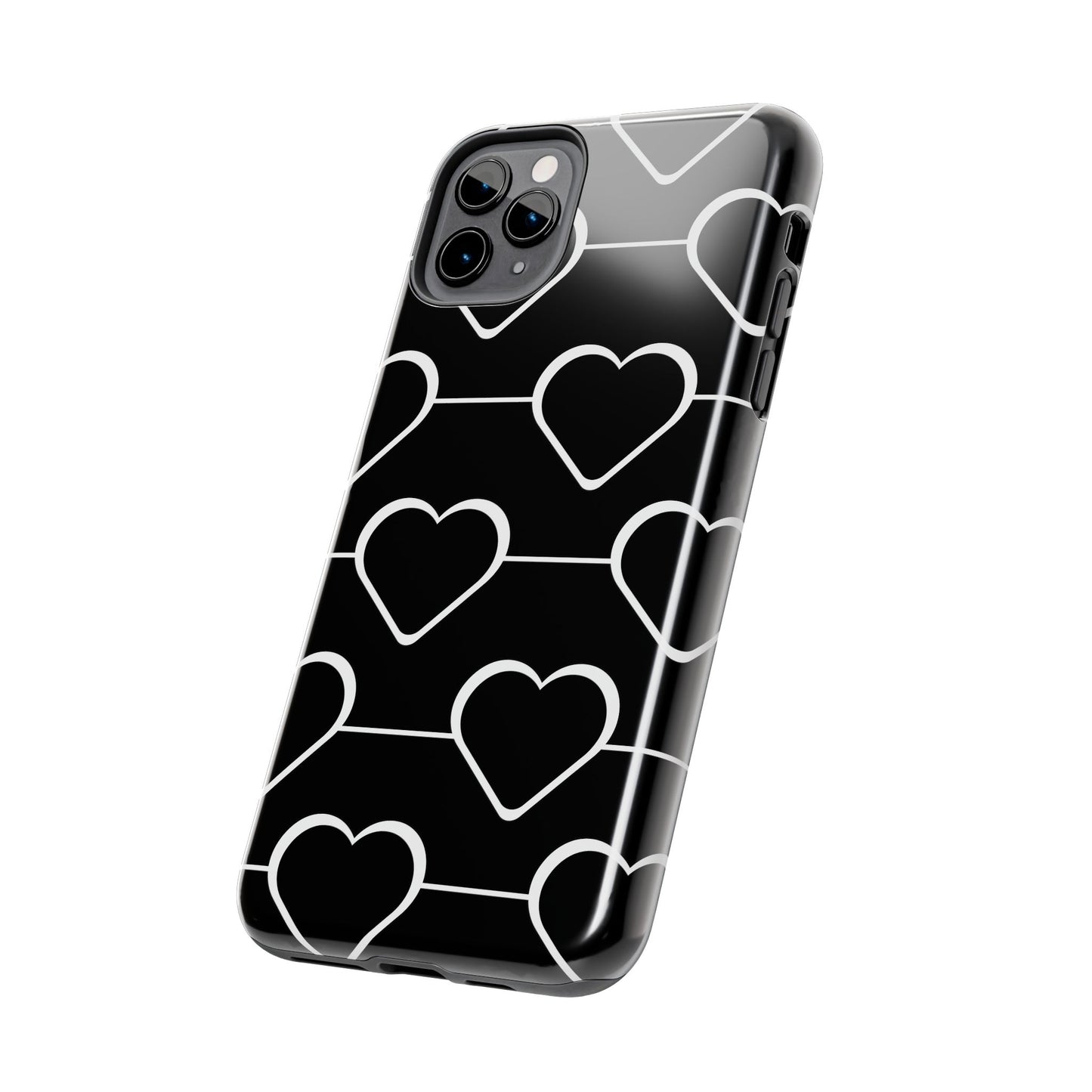 Hearts Connect - iPhone Case