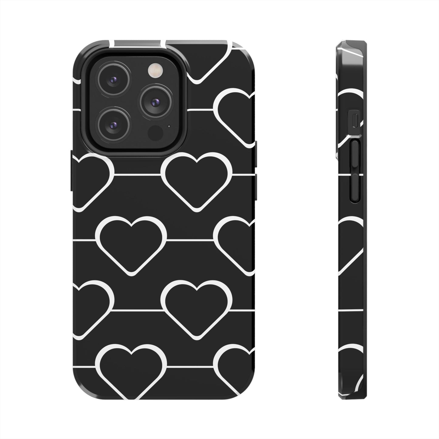 Hearts Connect - iPhone Case