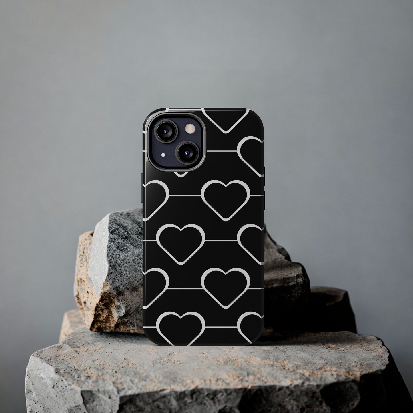 Hearts Connect - iPhone Case