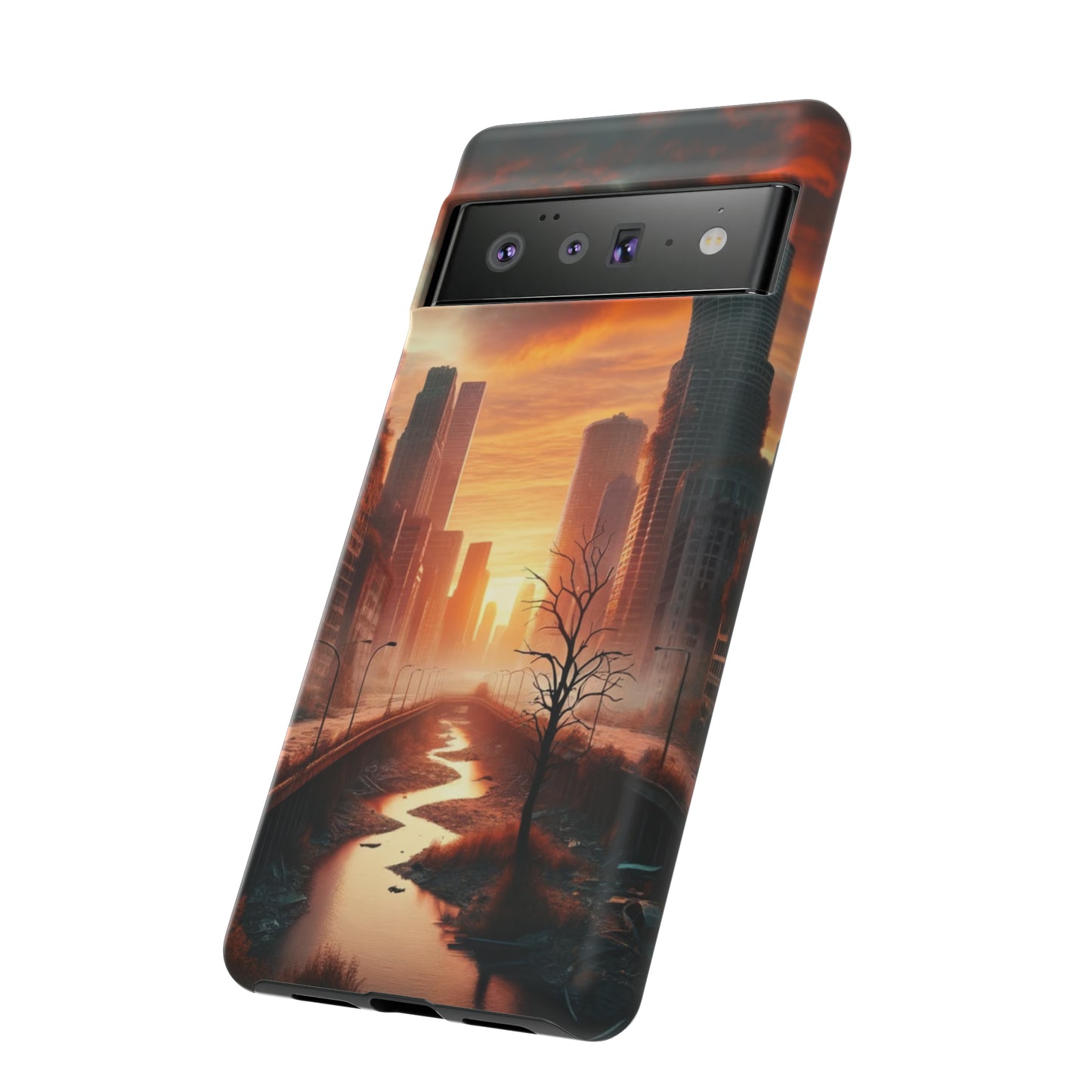 Dawn of the Urban Oasis - Cell Phone Case