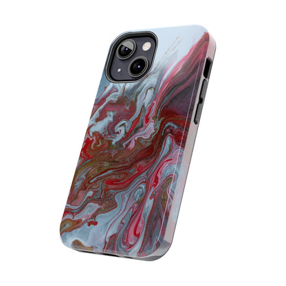 Crimson Flow - iPhone Case