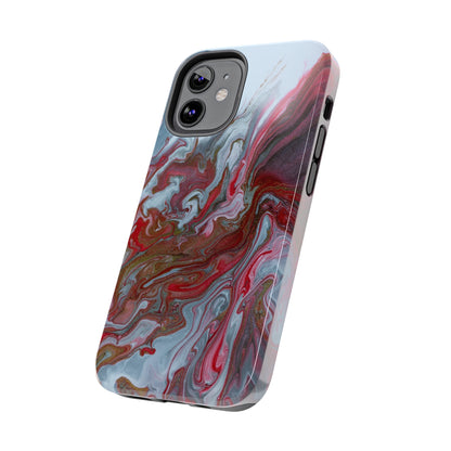 Crimson Flow - iPhone Case