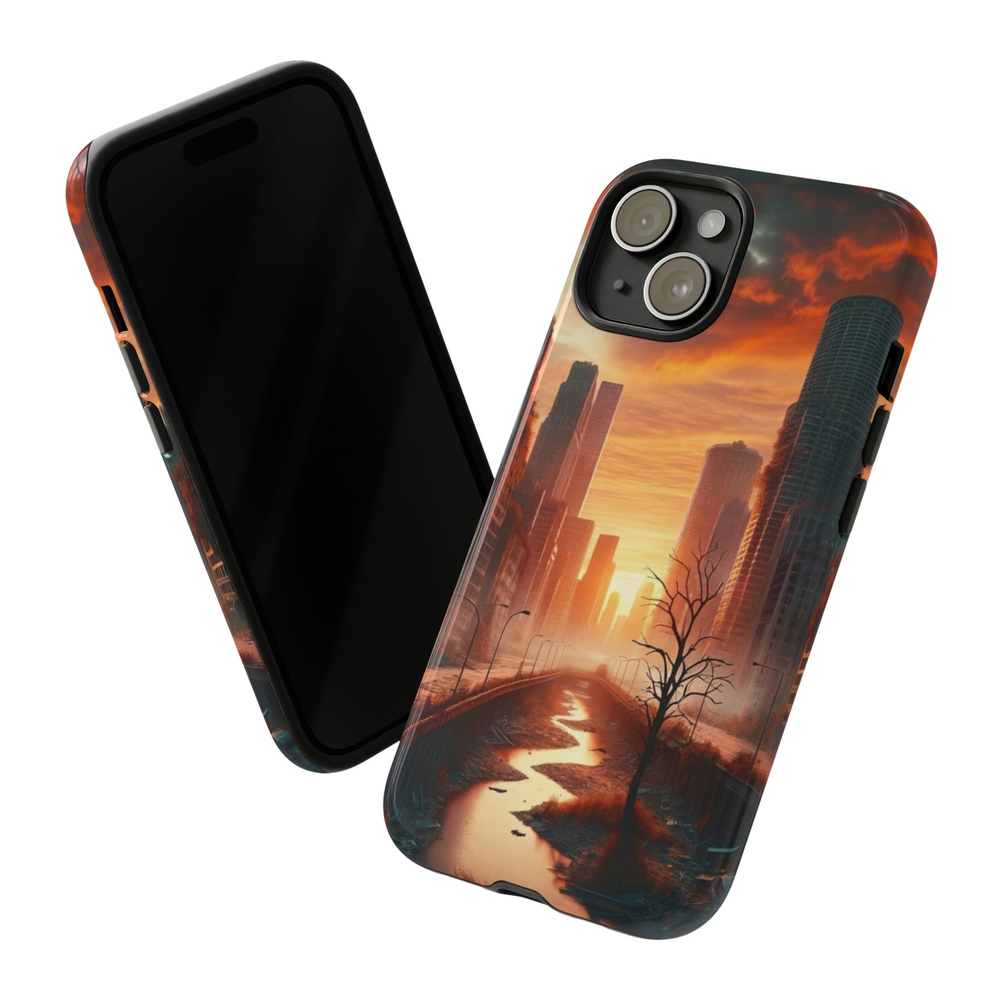 Dawn of the Urban Oasis - Cell Phone Case