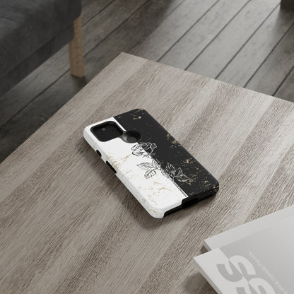 Elegant Contrast - Cell Phone Case