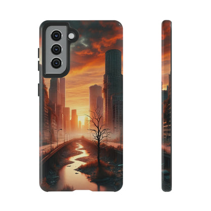 Dawn of the Urban Oasis - Cell Phone Case