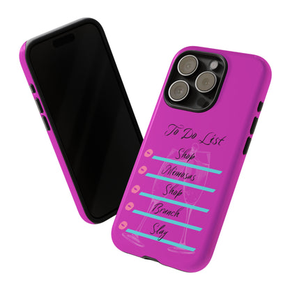 Chic Checklist - Cell Phone Case