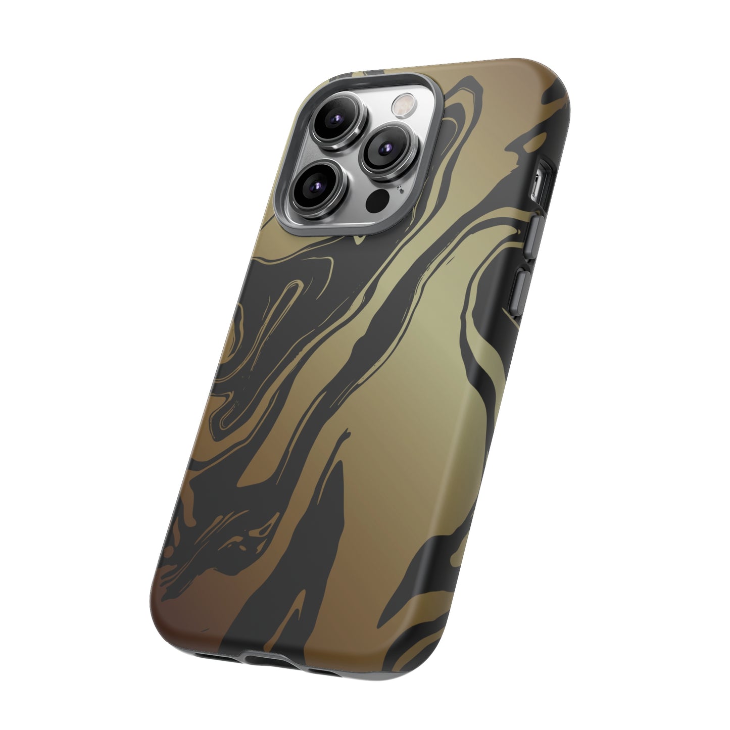 Golden Swirls - Cell Phone Case