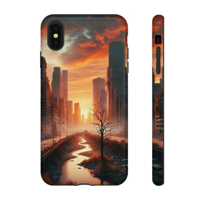 Dawn of the Urban Oasis - Cell Phone Case