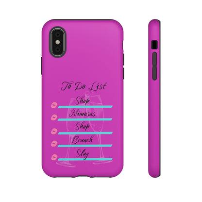 Chic Checklist - Cell Phone Case