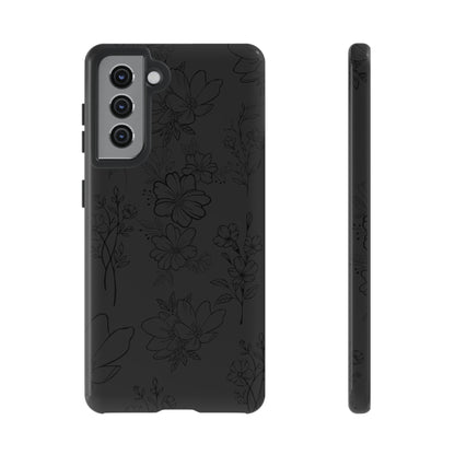 Midnight Florals - Cell Phone Case