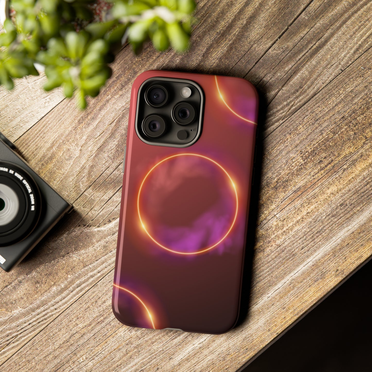 Cosmic Eclipse - Cell Phone Case