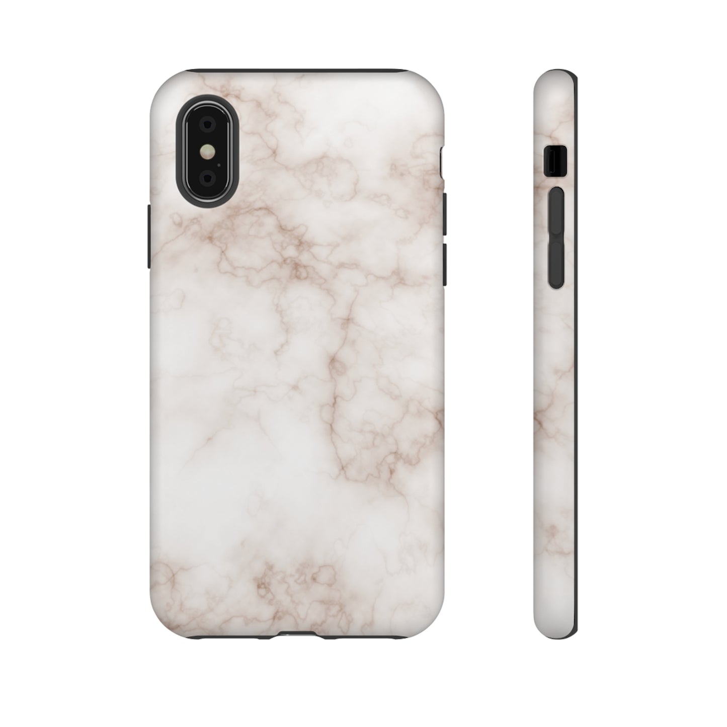 Elegant Alabaster Swirl - Cell Phone Case