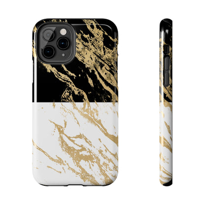 Day Meets Night Gold Rush - iPhone Case