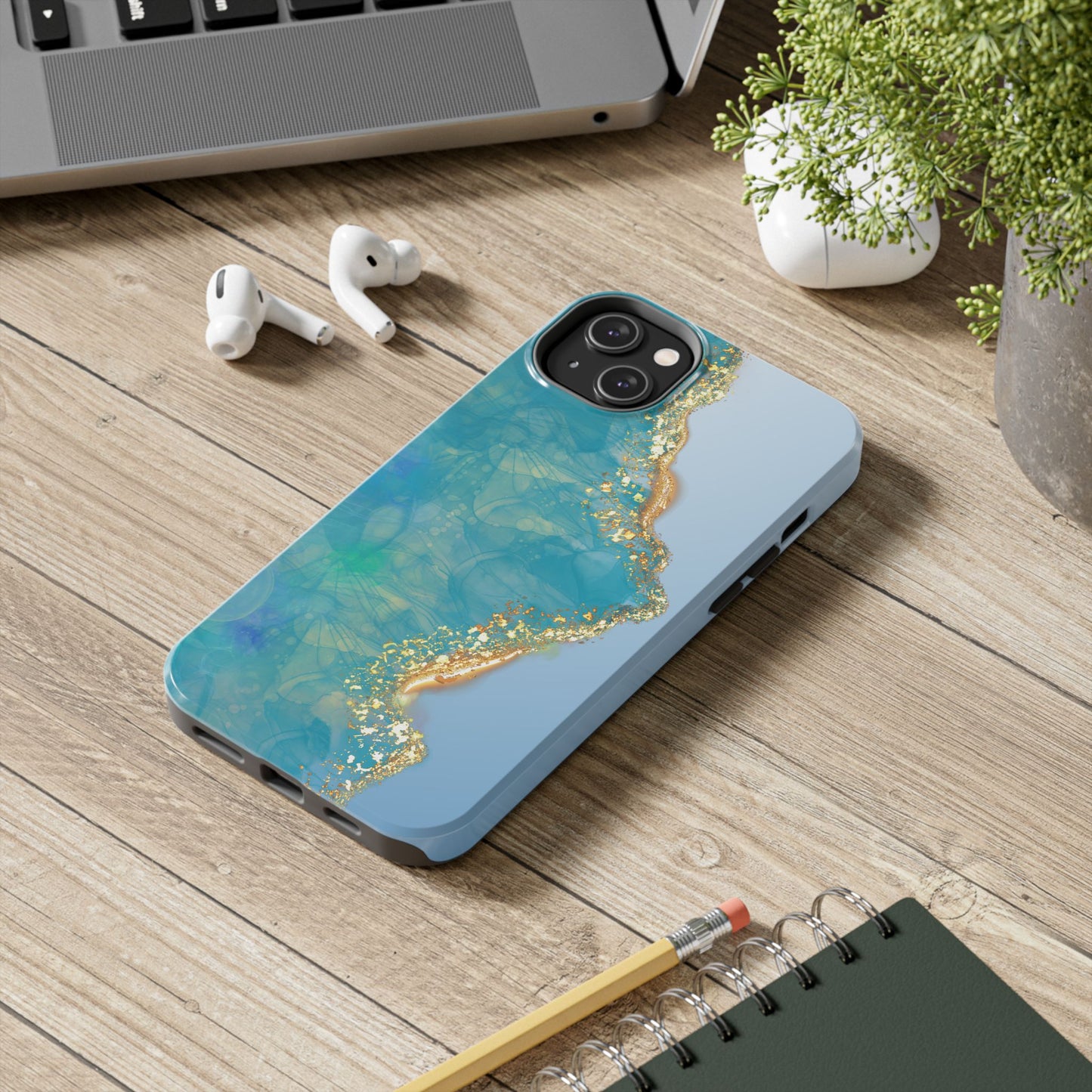 Azure Waves - iPhone Case