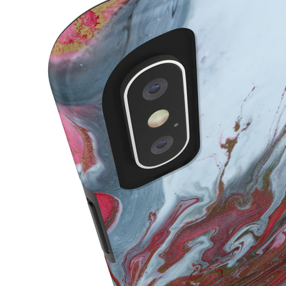 Crimson Flow - iPhone Case