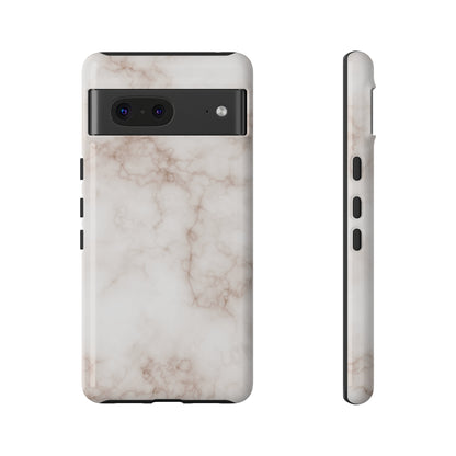 Elegant Alabaster Swirl - Cell Phone Case