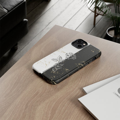 Elegant Contrast - Cell Phone Case