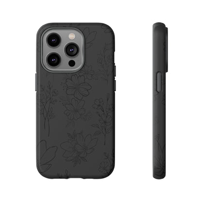 Midnight Florals - Cell Phone Case