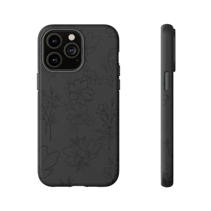 Midnight Florals - Cell Phone Case