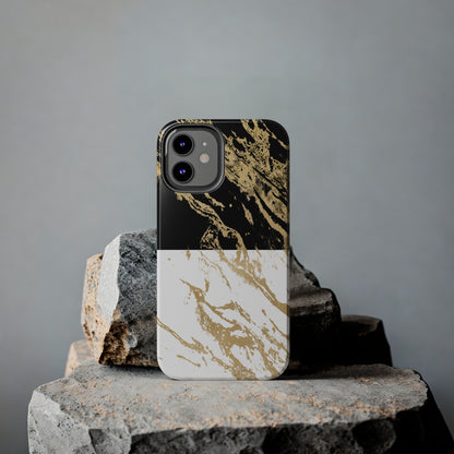 Day Meets Night Gold Rush - iPhone Case